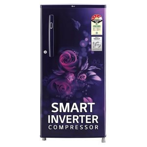 LG 185 L, 4 Star, Smart Inverter, Direct-Cool Single Door Refrigerator