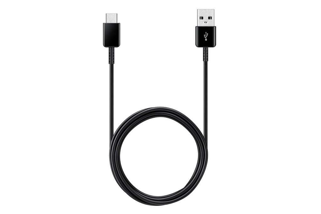Samsung EP-DG930IBEGIN USB-A to USB-C Charging Cable – Black, 1.5m